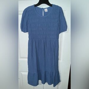 Wonder Nation Blue Kids Casual Dress - XL - NWT